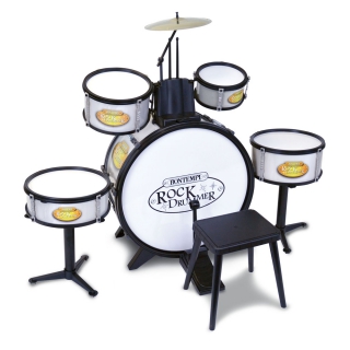 drum set bontempi con sgabello