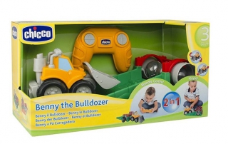 chicco radiocomando benny the bulldozer