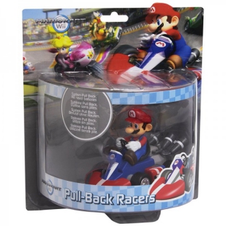mario kart wii pull back racers mario